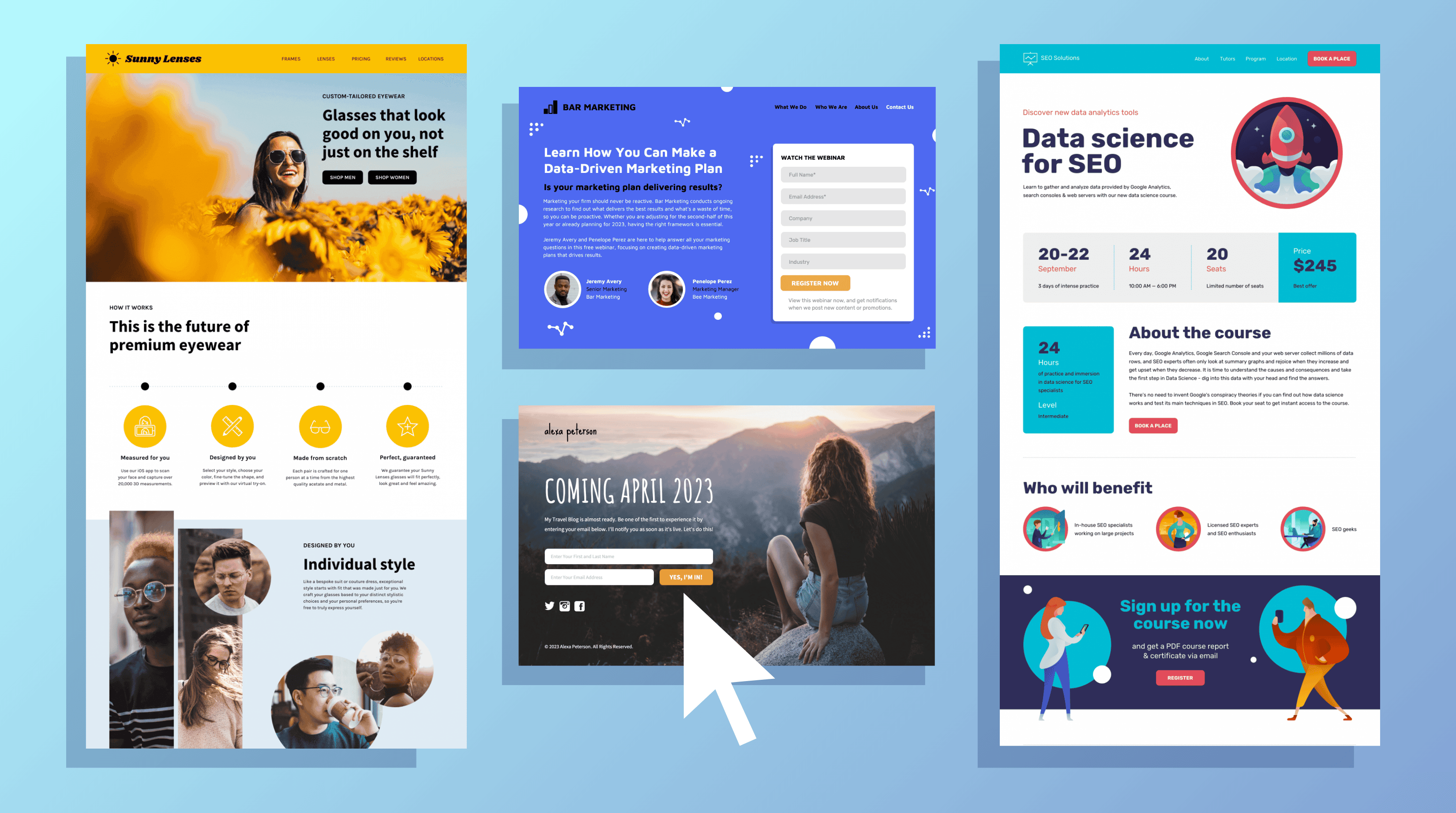 Landing Page Creation & Launch